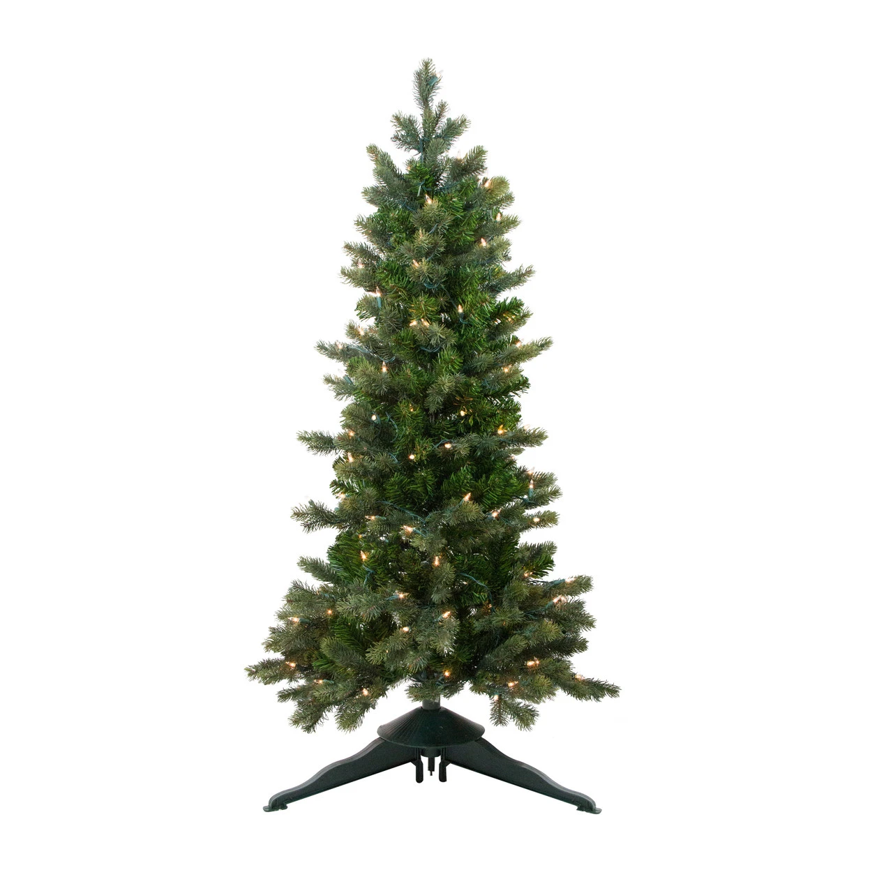4' Pre-Lit Slim Savannah Spruce Slim Artificial Christmas Tree - Clear Lights 3 4' Pre-Lit Slim Savannah Spruce Slim Artificial Christmas Tree - Clear Lights