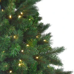 7.5' Pre-Lit Medium Mixed Scotch Pine Artificial Christmas Tree - Warm White LED Lights -Optimal Christmas Shop northlight nl15087 1 19636.1667578154