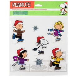 7-Piece Peanuts Characters Ice Skating Christmas Jelz Window Clings -Optimal Christmas Shop northlight pw2052313 01 72395.1687802161