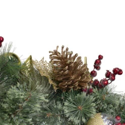 6' X 1" Foliage Pinecones And Berries Artificial Christmas Garland - Unlit -Optimal Christmas Shop northlight s04193 2 85319.1667530543