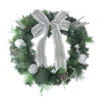Bow And Pine Cone Artificial Christmas Wreath - 24-Inch, Unlit -Optimal Christmas Shop northlight s15745 51249.1667573490