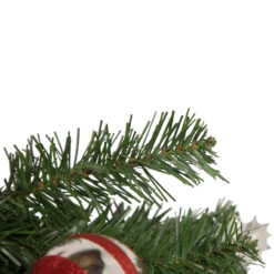 24" Green Cedar Artificial Christmas Teardrop Swag, Unlit -Optimal Christmas Shop northlight s84854 3 updated 65888.1667533625