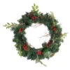 Pre-Decorated Frosted Pinecone And Berry Artificial Christmas Wreath - 24-Inch, Unlit -Optimal Christmas Shop northlight s84857 14155.1667662683