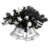 18" Decorated Black Pine Artificial Christmas Swag With Bells -Optimal Christmas Shop northlight s92631 1updated 97734.1667487947