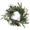 16" Pre-Lit Decorated Mixed Pine And White Berries Artificial Christmas Wreath -Optimal Christmas Shop northlight s92642 updated 08149.1667530235