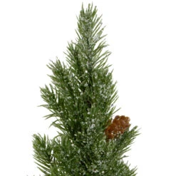 11.75" Frosted Upswept Mini Pine Christmas Tree In Red Tin Pot - Unlit 8 11.75" Frosted Upswept Mini Pine Christmas Tree In Red Tin Pot - Unlit -Optimal Christmas Shop northlight sf89155 2updated 39593.1667573259