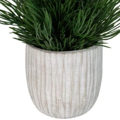 13.25" Mini Fir Artificial Tabletop Christmas Tree With Cement Base - Unlit -Optimal Christmas Shop northlight sf89162 3 sample 99366.1667530418