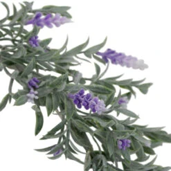 Artificial LED Lighted White And Purple Lavender Spring Wreath- 16-inch, White Lights 9 Artificial LED Lighted White And Purple Lavender Spring Wreath- 16-inch, White Lights -Optimal Christmas Shop northlight sf91807 wh pp 2 81443.1667535703