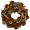 Pine Cones Berries And Botanicals Artificial Christmas Wreath, 14-Inch, Unlit -Optimal Christmas Shop northlight sh36216 1 87497.1667586562