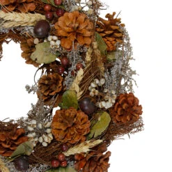 Pine Cones Berries And Botanicals Artificial Christmas Wreath, 14-Inch, Unlit 7 Pine Cones Berries And Botanicals Artificial Christmas Wreath, 14-Inch, Unlit -Optimal Christmas Shop northlight sh36216 2 78798.1667586563