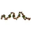 5' X 5.25" Apples And Pine Cone Artificial Christmas Garland - Unlit 1 5' X 5.25" Apples And Pine Cone Artificial Christmas Garland - Unlit -Optimal Christmas Shop northlight sh36234 1 17568.1667655650