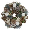 Frosted Glitter Pine Cone And Berries Artificial Christmas Wreath, 10.5-Inch, Unlit 2 Frosted Glitter Pine Cone And Berries Artificial Christmas Wreath, 10.5-Inch, Unlit -Optimal Christmas Shop northlight sh36235 1 46799.1667488437