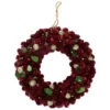 Red Pine Cone And Berry Artificial Christmas Wreath, 12-Inch, Unlit -Optimal Christmas Shop northlight sh36245 1 updated 27718.1667658006
