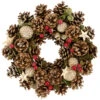 Glittered Pine Cone And Berry Artificial Christmas Wreath, 12-Inch, Unlit 2 Glittered Pine Cone And Berry Artificial Christmas Wreath, 12-Inch, Unlit -Optimal Christmas Shop northlight sh36253 09134.1667528364