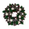 Pine Cone And Berries With Stars Artificial Christmas Wreath, 10-Inch, Unlit -Optimal Christmas Shop northlight sh86366 47872.1667488393