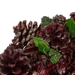 13" Red And Gold Glittered Pine Cone And Berry Christmas Wreath 7 13" Red And Gold Glittered Pine Cone And Berry Christmas Wreath -Optimal Christmas Shop northlight sh89561 4 updated 89465.1667535709