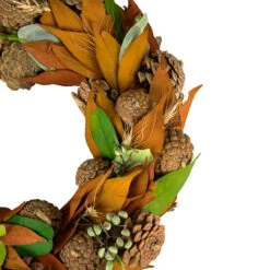 Fall Foliage And Pine Cones Autumn Harvest Wreath, 12-Inch, Unlit 6 Fall Foliage And Pine Cones Autumn Harvest Wreath, 12-Inch, Unlit -Optimal Christmas Shop northlight sh93297 2 17688.1667662123