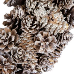 Frosted Assorted Pinecone Decorative Christmas Wreath, 13.5-Inch, Unlit 7 Frosted Assorted Pinecone Decorative Christmas Wreath, 13.5-Inch, Unlit -Optimal Christmas Shop northlight sh94259 3 39911.1667568766