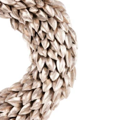 Champagne Gold Budding Leaves Glitter Christmas Wreath, 11.5-Inch, Unlit 7 Champagne Gold Budding Leaves Glitter Christmas Wreath, 11.5-Inch, Unlit -Optimal Christmas Shop northlight sh94262 2 99470.1667486893