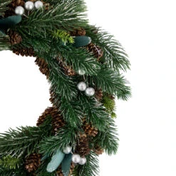 Green Pine, Pinecone With Berries Christmas Wreath, 14-Inch, Unlit 7 Green Pine, Pinecone With Berries Christmas Wreath, 14-Inch, Unlit -Optimal Christmas Shop northlight sh94267 3 81949.1667568760