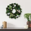 Green Pinecone And Foliage Artificial Christmas Wreath, 14-Inch, Unlit -Optimal Christmas Shop northlight sh94272 2 23753.1667568750