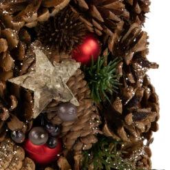 17" Pinecone And Berry Christmas Cone Tree Tabletop Decoration 6 17" Pinecone And Berry Christmas Cone Tree Tabletop Decoration -Optimal Christmas Shop northlight sh94274 3 56348.1667946182