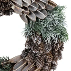Brown And Green Pine Needle And Pine Cone Artificial Christmas Wreath, 13.5-Inch, Unlit 7 Brown And Green Pine Needle And Pine Cone Artificial Christmas Wreath, 13.5-Inch, Unlit -Optimal Christmas Shop northlight sh94281 2new 15939.1668089039