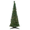 6' Pre-Lit Green Holly Leaf Pop-Up Artificial Christmas Tree - Clear Lights -Optimal Christmas Shop northlight sm15305 updated2022 62448.1667574654