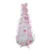 6' Pre-Lit White And Pink Pre-Decorated Pop-Up Artificial Christmas Tree -Optimal Christmas Shop northlight sm27459 71655.1667529965