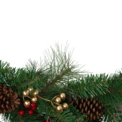 6' X 12" Bows And Berries Artificial Christmas Garland - Unlit -Optimal Christmas Shop northlight sm91186 1 71590.1667569556