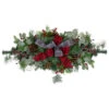 36" Dual Plaid Bows And Red Berries Artificial Christmas Swag - Unlit -Optimal Christmas Shop northlight sm91190 05246.1667530443