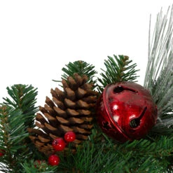 6' X 12" Plaid And Houndstooth And Berries Artificial Christmas Garland - Unlit -Optimal Christmas Shop northlight sm91192 1 69373.1667573293