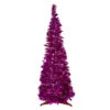 4' Pre-Lit Pink Tinsel Pop-Up Artificial Christmas Tree, Clear Lights 2 4' Pre-Lit Pink Tinsel Pop-Up Artificial Christmas Tree, Clear Lights -Optimal Christmas Shop northlight sm92150 06624.1667535847