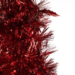 6' Red Tinsel Pop-Up Artificial Christmas Tree, Unlit -Optimal Christmas Shop northlight sm92153 2 89971.1667530306