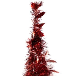 4' Pre-Lit Red Pop-Up Tinsel Christmas Tree, Clear Lights 11 4' Pre-Lit Red Pop-Up Tinsel Christmas Tree, Clear Lights -Optimal Christmas Shop northlight sm92154 3 30848.1687874385