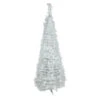 4' White Tinsel Pop-Up Artificial Christmas Tree, Unlit -Optimal Christmas Shop northlight sm92157 1 46288.1667530295