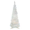 4' Pre-Lit White Tinsel Pop-Up Artificial Christmas Tree, Clear Lights 2 4' Pre-Lit White Tinsel Pop-Up Artificial Christmas Tree, Clear Lights -Optimal Christmas Shop northlight sm92159 1 42537.1667530297