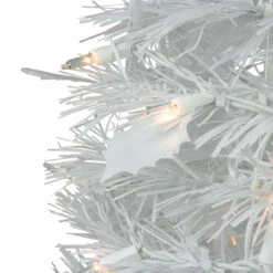4' Pre-Lit White Tinsel Pop-Up Artificial Christmas Tree, Clear Lights 8 4' Pre-Lit White Tinsel Pop-Up Artificial Christmas Tree, Clear Lights -Optimal Christmas Shop northlight sm92159 4 61430.1667530297