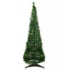 6' Green Tinsel Pop-Up Artificial Christmas Tree, Unlit -Optimal Christmas Shop northlight sm92162 1 55281.1667531200