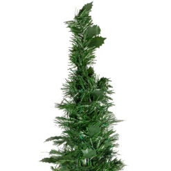 6' Green Tinsel Pop-Up Artificial Christmas Tree, Unlit 12 6' Green Tinsel Pop-Up Artificial Christmas Tree, Unlit -Optimal Christmas Shop northlight sm92162 3 92687.1667531201