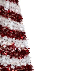 6' Pre-Lit Candy Cane Pop-Up Artificial Christmas Tree, Clear Lights 12 6' Pre-Lit Candy Cane Pop-Up Artificial Christmas Tree, Clear Lights -Optimal Christmas Shop northlight sm92178 2updated 12886.1667531216