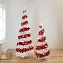 6' Pre-Lit Candy Cane Pop-Up Artificial Christmas Tree, Clear Lights 10 6' Pre-Lit Candy Cane Pop-Up Artificial Christmas Tree, Clear Lights -Optimal Christmas Shop northlight sm92178 sm92177 55583.1667531215