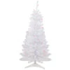 4' Pre-Lit Woodbury White Pine Slim Artificial Christmas Tree, Pink Lights -Optimal Christmas Shop northlight sm92880 updated 73313.1667530143