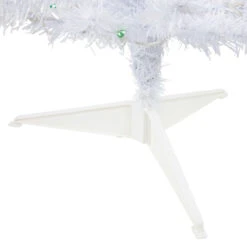 3' Pre-Lit Woodbury White Pine Slim Artificial Christmas Tree, Green Lights -Optimal Christmas Shop northlight sm92882 4new 48151.1669401198