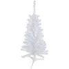 3' Pre-Lit Woodbury White Pine Slim Artificial Christmas Tree, Clear Lights