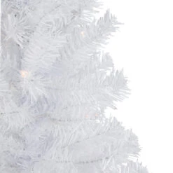 3' Pre-Lit Woodbury White Pine Slim Artificial Christmas Tree, Clear Lights -Optimal Christmas Shop northlight sm92891 2 21758.1669994943