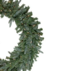 Pre-Lit Granville Fraser Fir Artificial Christmas Wreath, 48-Inch, Clear Lights -Optimal Christmas Shop northlight sm92910 2 03382.1667553563