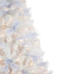 7.5' Pre-Lit Seneca White Spruce Artificial Christmas Tree, Dual Function LED Lights 15 7.5' Pre-Lit Seneca White Spruce Artificial Christmas Tree, Dual Function LED Lights -Optimal Christmas Shop northlight sm92912 warmwhite 2 75577.1667530181