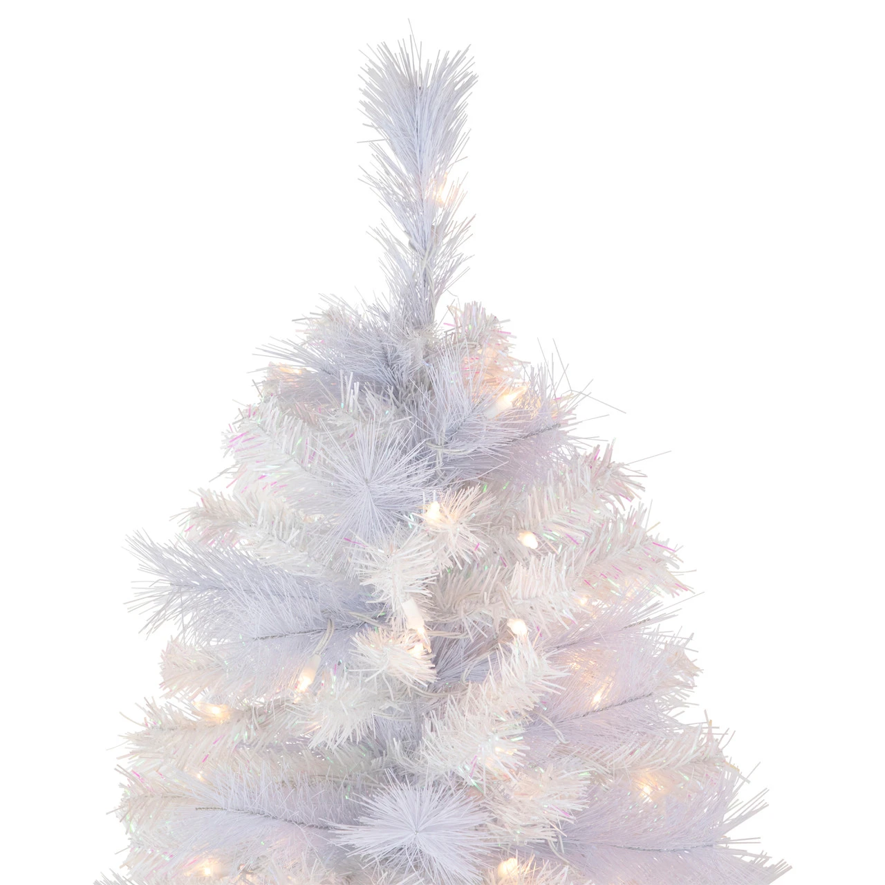 7.5' Pre-Lit Seneca White Spruce Artificial Christmas Tree, Dual Function LED Lights 9 7.5' Pre-Lit Seneca White Spruce Artificial Christmas Tree, Dual Function LED Lights - Image 7