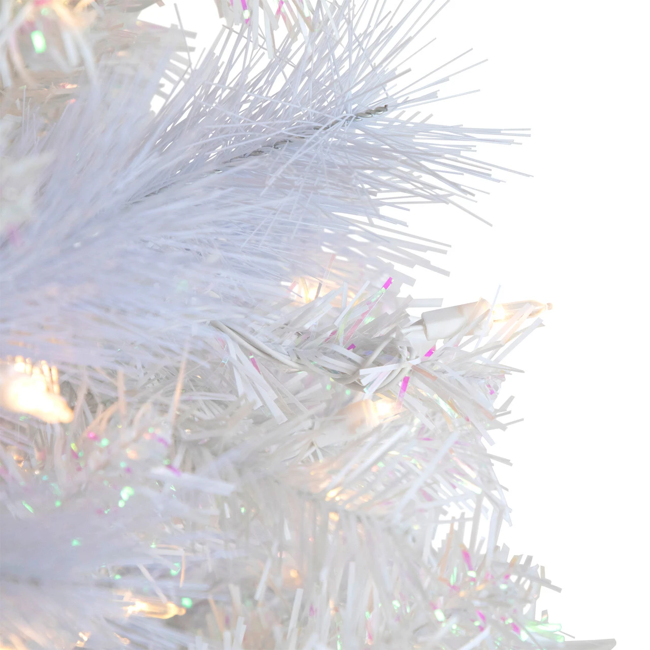 7.5' Pre-Lit Seneca White Spruce Artificial Christmas Tree, Dual Function LED Lights 7 7.5' Pre-Lit Seneca White Spruce Artificial Christmas Tree, Dual Function LED Lights - Image 5